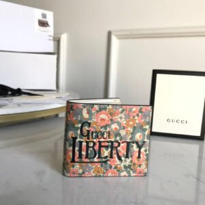 Floral Print Short Wallet 11cm
