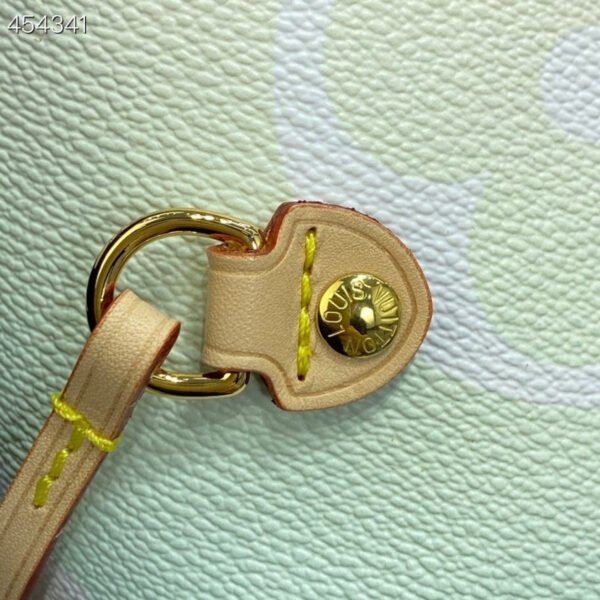 Louis Vuitton Neverfull MM Bag 32cm Monogram Canvas Spring/Summer Collection M57688 Blue - Image 12