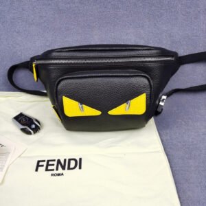 Fendi Belt Bag 18cm Black