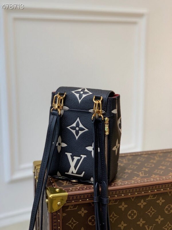 Louis Vuitton Tiny Backpack Bag 20cm By The Pool Monogram Canvas Spring/Summer 2021 Collection M80783 Black - Image 4