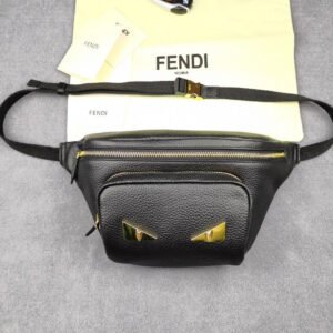 Fendi Belt Bag 18cm Black