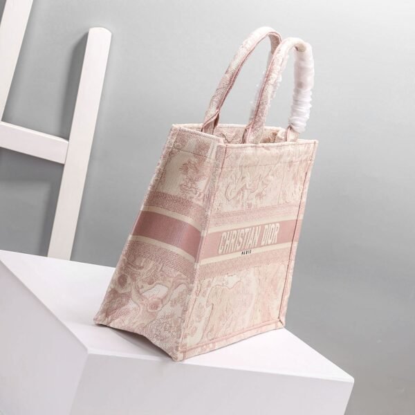 Christian Dior Pink Handle Bag 37cm - Image 4