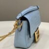 Fendi Baguette Bag 19cm Blue - Image 4