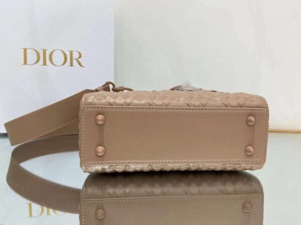 Christian Dior Medium Lady Bag 20cm Brown - Image 2