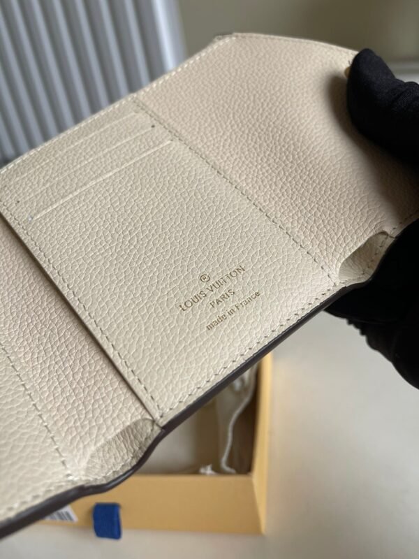 Louis Vuitton Monogram Empreinte Wallet 12cm Cream - Image 3