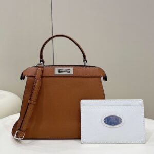 Fendi Peekaboo Iseeu Medium Brown 33cm
