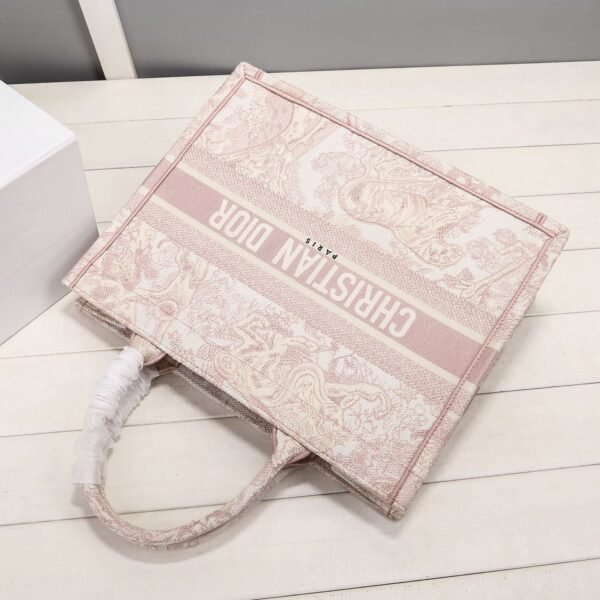 Christian Dior Pink Handle Bag 37cm - Image 5