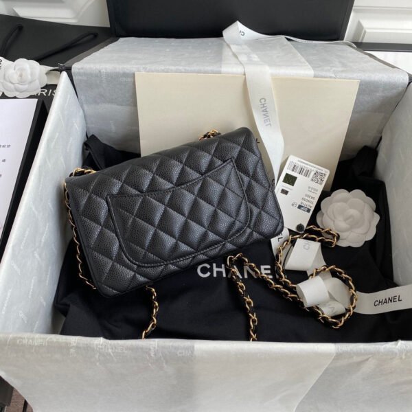 Chanel Mini Classic Flapbag 20cm Black - Image 2