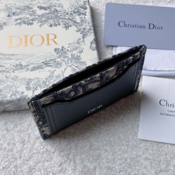 Christian Dior Multicolor Card Holder Oblique 13cm - Image 2