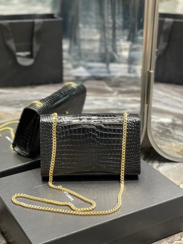 Saint Laurent Kata Medium Chain Bag With Tassel 24cm - Image 4