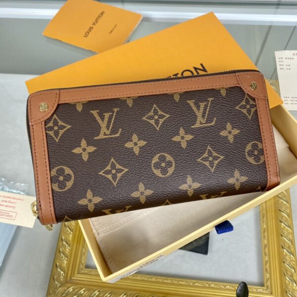 Louis Vuitton Zippy Wallet Trunk 20cm Brown