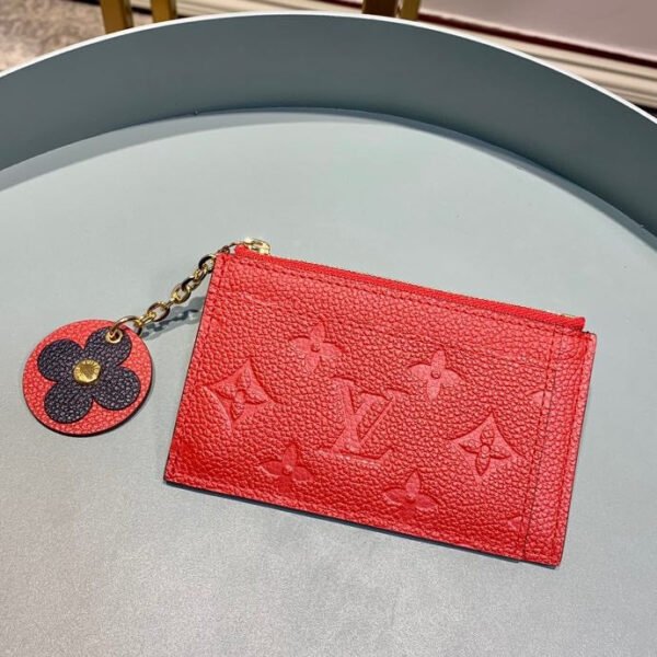 Louis Vuitton Zipped Card Holder 13cm Red - Image 6