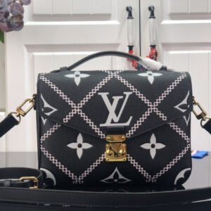 Louis Vuitton M46028 Pochette Metis 25cm Black