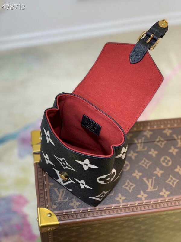 Louis Vuitton Tiny Backpack Bag 20cm By The Pool Monogram Canvas Spring/Summer 2021 Collection M80783 Black - Image 8