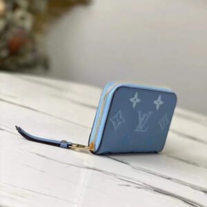 Louis Vuitton Monogram Wallet 11cm Blue