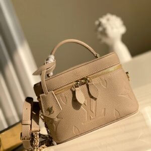 Louis Vuitton Handle Bag 19cm Cream