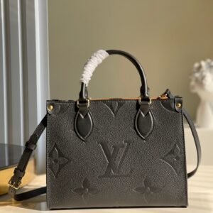 Louis Vuitton Handle Bag 25cm All Black