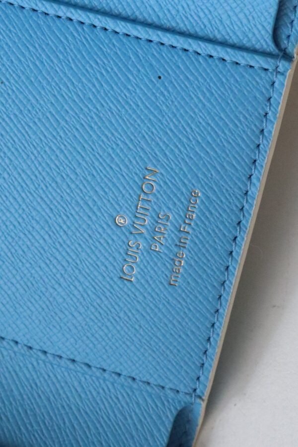 Louis Vuitton Vitorine Wallet 12cm Blue - Image 5