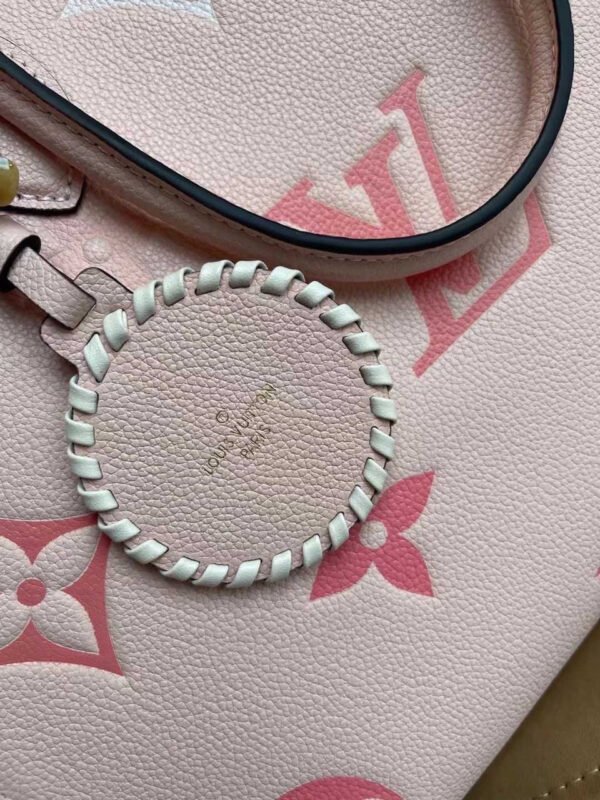 Louis Vuitton By The Pool OnTheGo MM Bag 35cm Monogram Empreinte Canvas Leather Spring/Summer Collection M45717 Rosebud - Image 7