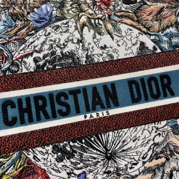 Christina Dior Book Tote Bag 42 cm Muticolor - Image 8