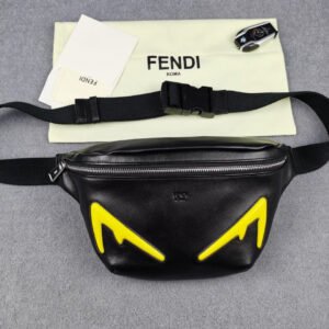 Fendi Belt Bag 18cm Black