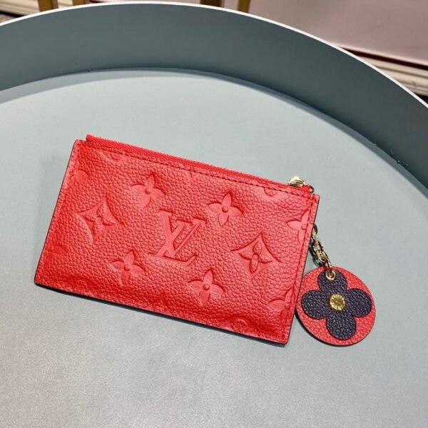 Louis Vuitton Zipped Card Holder 13cm Red - Image 7