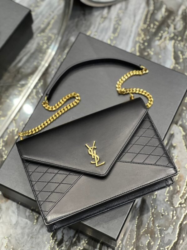 Saint Laurent Gaby Chain Bag With Gold Hardware 26cm - Image 6