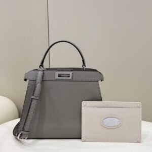 Fendi Peekaboo Iseeu Medium Grey 33cm
