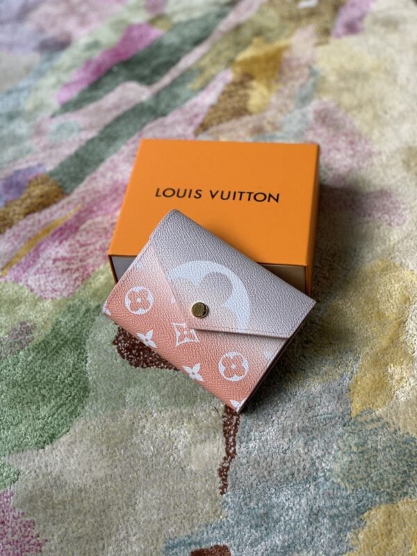 Louis Vuitton Monogram Empreinte Wallet 12cm Purple