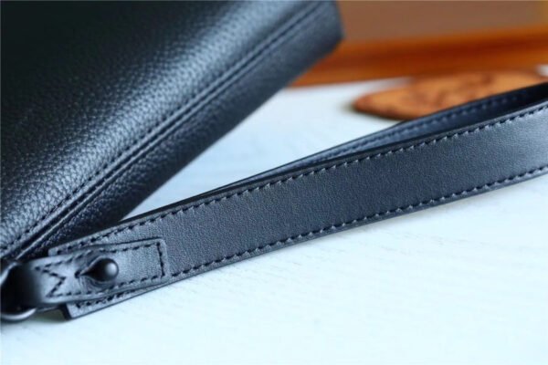 Louis Vuitton Pochette Ipad Black Aerogram For Men, Men’s Wallet 30cm LV M81029 - Image 8