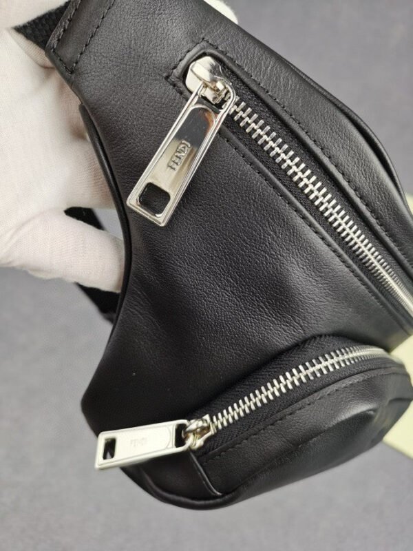 Fendi Belt Bag 18cm Black - Image 6