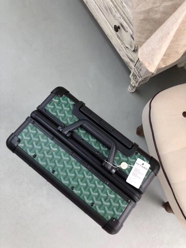 Louis Vuitton Rolling Vali In Green 20 Inch - Image 2