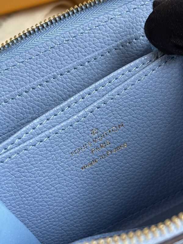 Louis Vuitton Monogram Wallet 11cm Blue - Image 6