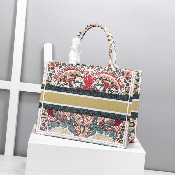 Christian Dior Multicolor Handle Bag 37cm - Image 4