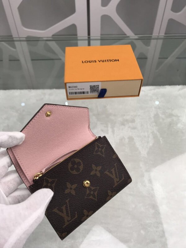 Louis Vuitton Monogram Wallet 12cm Brown - Image 5