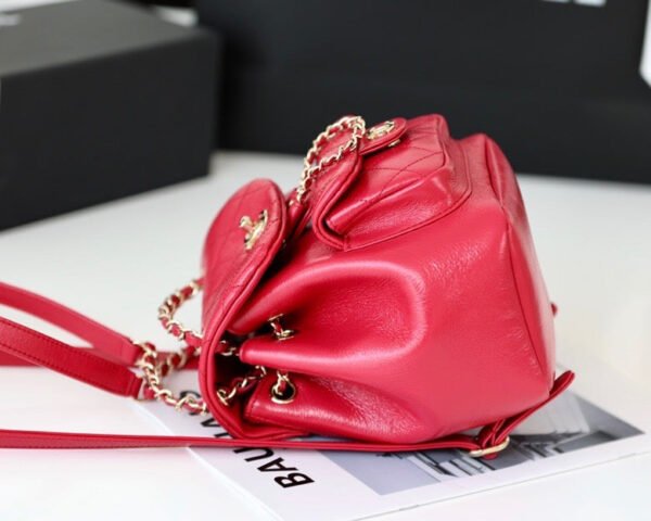 Chanel Backpack 18cm Red - Image 8