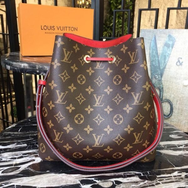 Louis Vuitton NoNo Bucket Bag Monogram Canvas Spring/Summer Collection M44020 Coquelicot - Image 5
