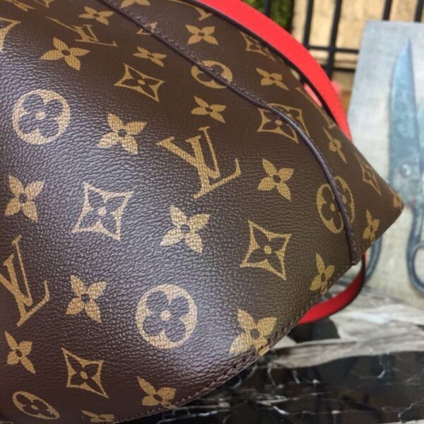 Louis Vuitton NoNo Bucket Bag Monogram Canvas Spring/Summer Collection M44020 Coquelicot - Image 8