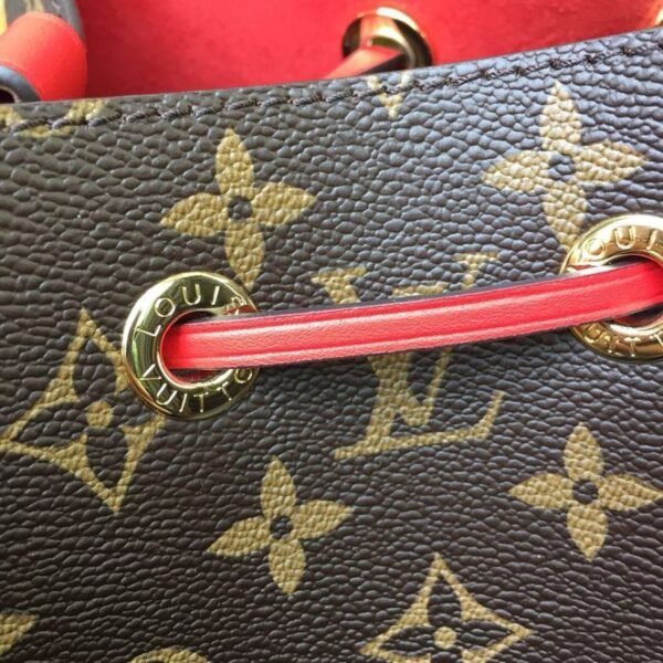 Louis Vuitton NoNo Bucket Bag Monogram Canvas Spring/Summer Collection M44020 Coquelicot - Image 7