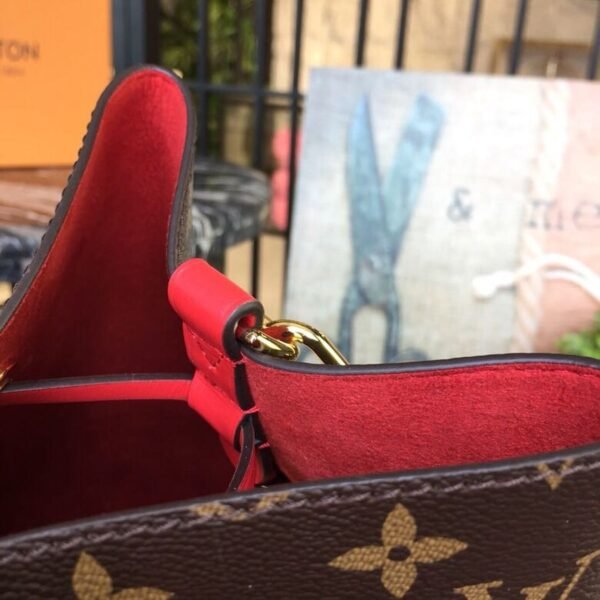 Louis Vuitton NoNo Bucket Bag Monogram Canvas Spring/Summer Collection M44020 Coquelicot - Image 12