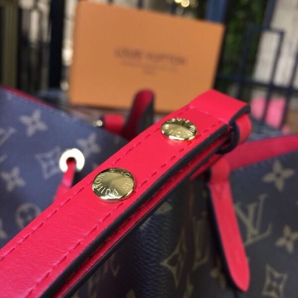Louis Vuitton NoNo Bucket Bag Monogram Canvas Spring/Summer Collection M44020 Coquelicot - Image 15