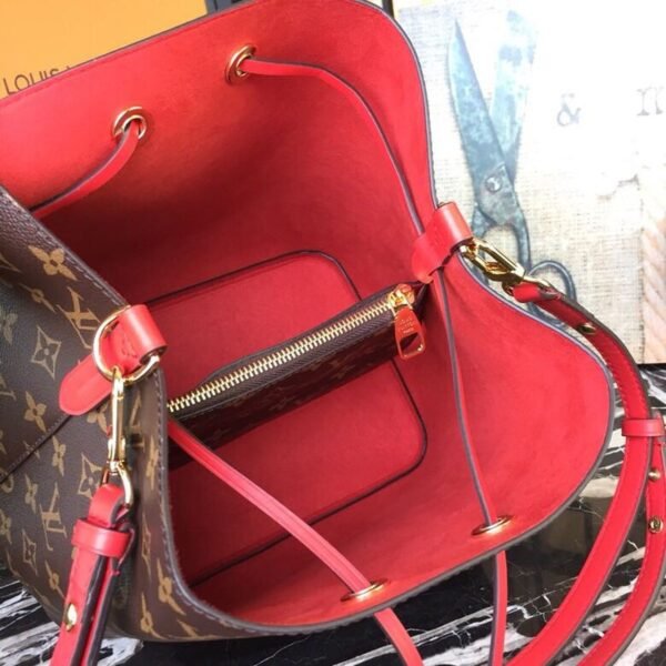 Louis Vuitton NoNo Bucket Bag Monogram Canvas Spring/Summer Collection M44020 Coquelicot - Image 14