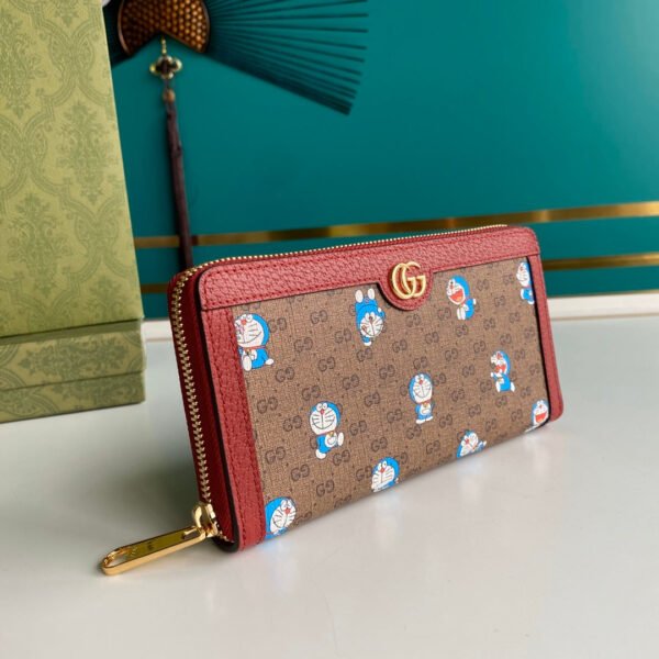 Doraemon x Gucci Zip Around Wallet 19cm - Image 7