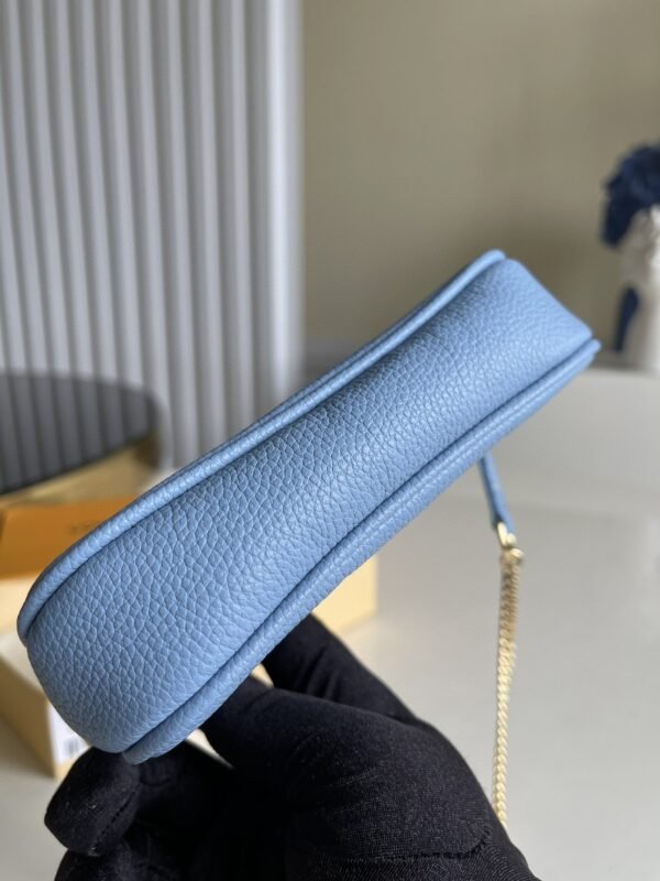 Louis Vuitton Monogram Empreinte Bag 16cm Blue - Image 3