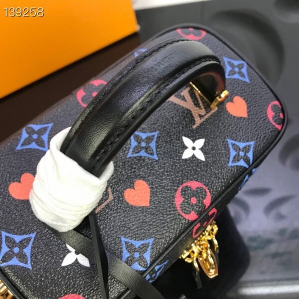 Louis Vuitton Vanity PM Bag 22cm Monogram Canvas Cruise Poker Collection M45163 Black/Multi - Image 7