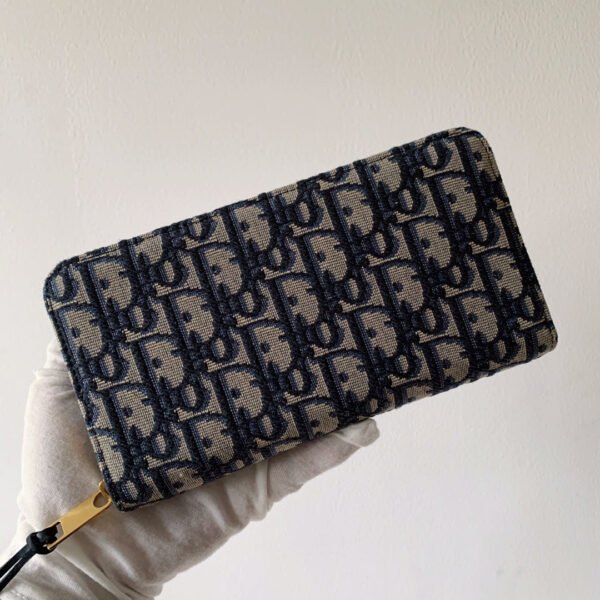 Christan Dior Blue Clutch 20cm - Image 3