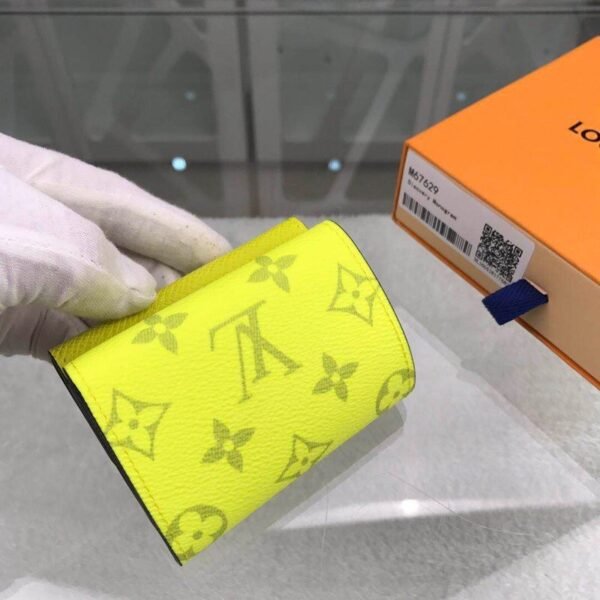 Louis Vuitton Monogram Wallet 10cm Yellow - Image 4