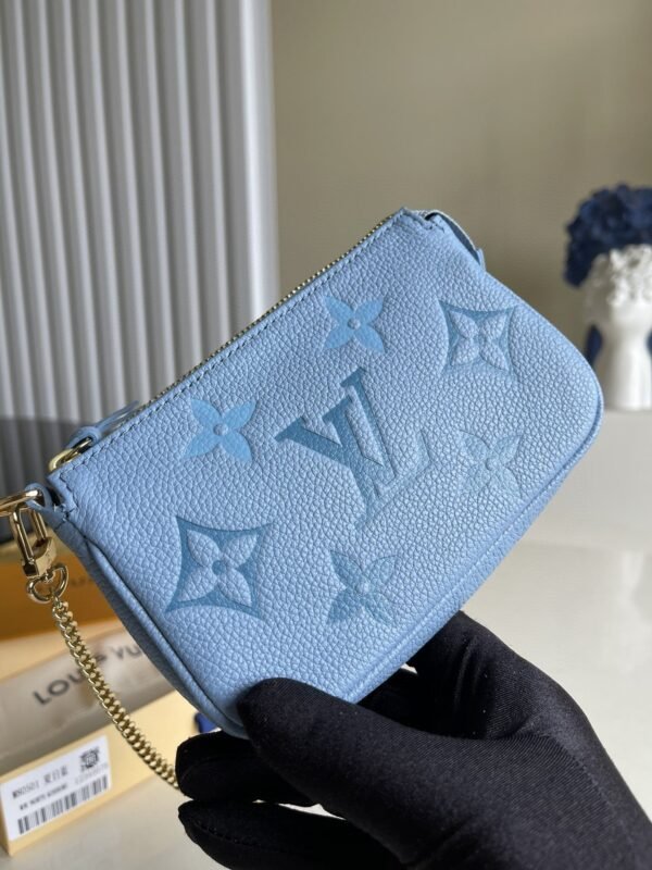 Louis Vuitton Monogram Empreinte Bag 16cm Blue - Image 2
