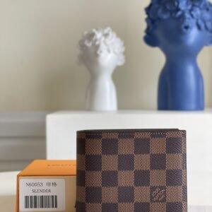Louis Vuitton Amerigo Wallet 12cm Brown