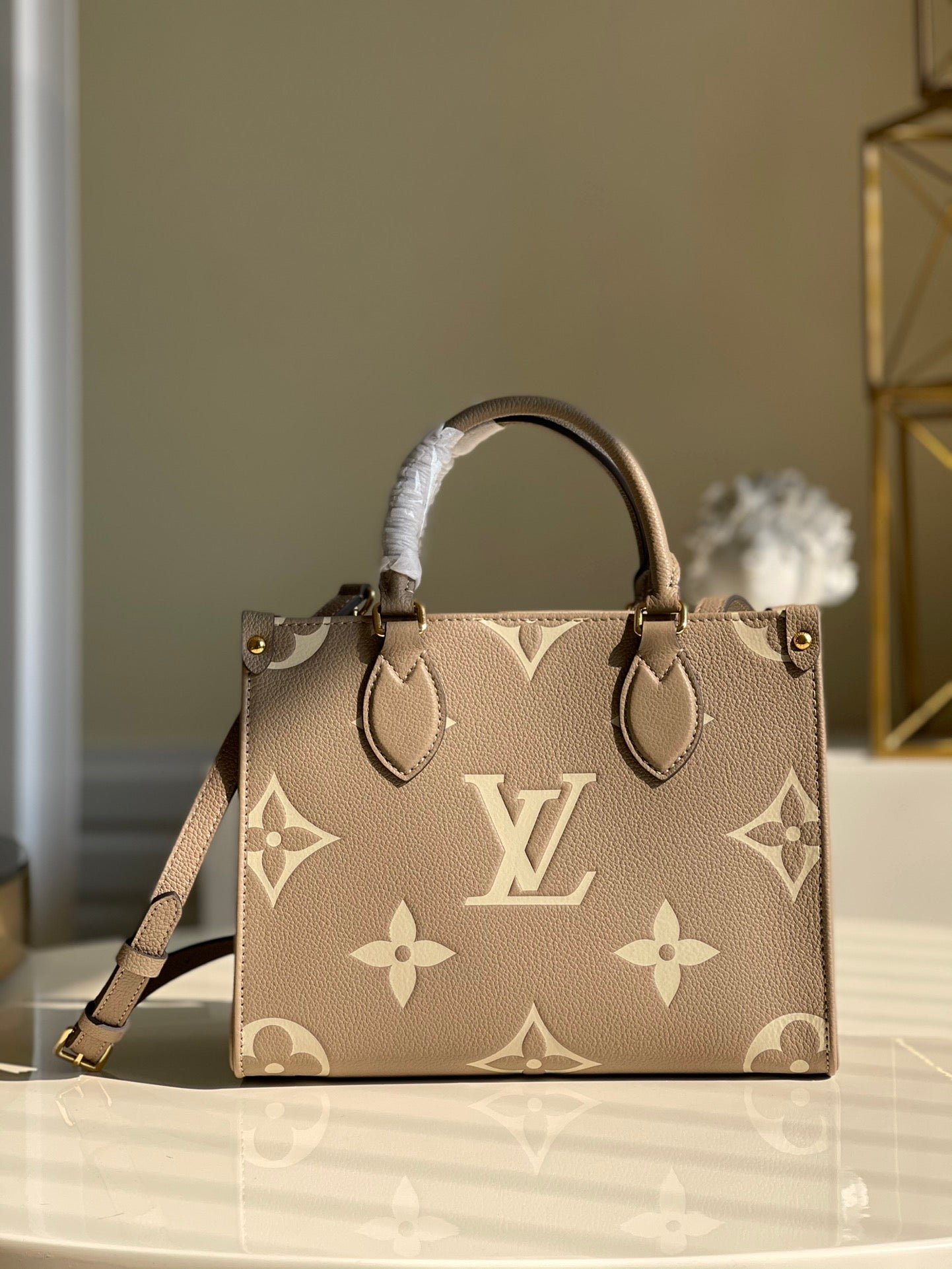 Louis Vuitton Handle Bag 25cm Light-Brown